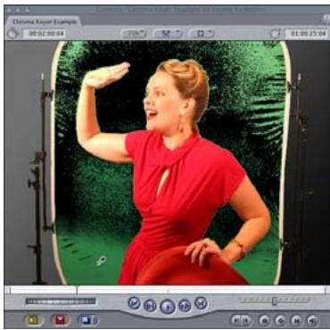 APPLE FINAL CUT EXPRESS 4 - Exemple : utilisation du filtre Manipulateur de chrominance - 3