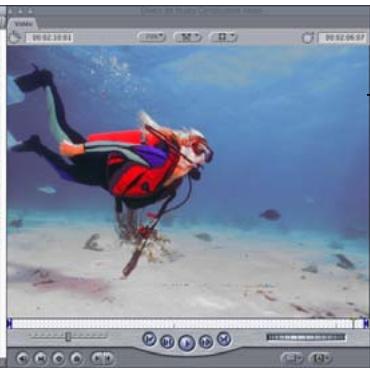 APPLE FINAL CUT EXPRESS 4 - Exemple : utilisation du filtre Désaturer les tons clairs - 3