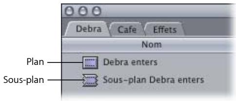 APPLE FINAL CUT EXPRESS 4 - Présentation des sous-plans - 1