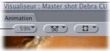 APPLE FINAL CUT EXPRESS 4 - Menu local Zoom - 1