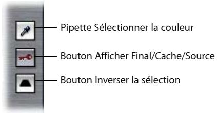 APPLE FINAL CUT EXPRESS 4 - contrôles visuels dans le filtre Manipulateur de chrominance - 3
