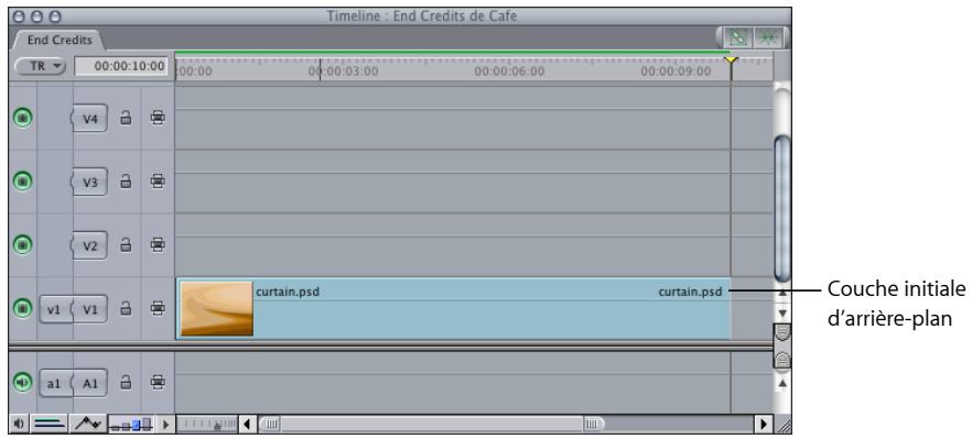 APPLE FINAL CUT EXPRESS 4 - Exemple : utilisation des paramètres d'animation pour créer une présentation à plusieurs plans - 1