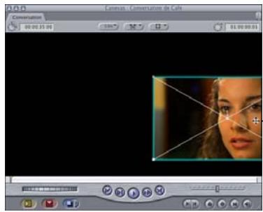 APPLE FINAL CUT EXPRESS 4 - Pour déplacer un plan : - 1