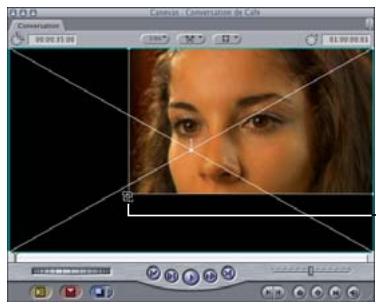 APPLE FINAL CUT EXPRESS 4 - Pour rogner un plan : - 2