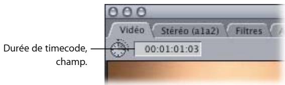 APPLE FINAL CUT EXPRESS 4 - Pour modifier l'emplacement des points d'entrée ou de sortie, effectuez l'une des opérations suivantes : - 1