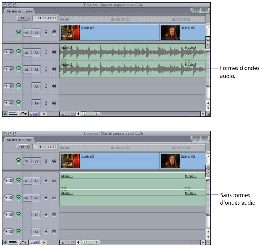 APPLE FINAL CUT EXPRESS 4 - Affichage de piste - 1