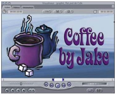 APPLE FINAL CUT EXPRESS 4 - Exemple : utilisation des paramètres d'animation et des poignées Fil de fer - 2