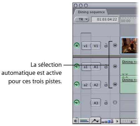 APPLE FINAL CUT EXPRESS 4 - Pour définir des points d'entrée et de sortie au début et à la fin d'un plan ou d'un vide de la Timeline : - 2