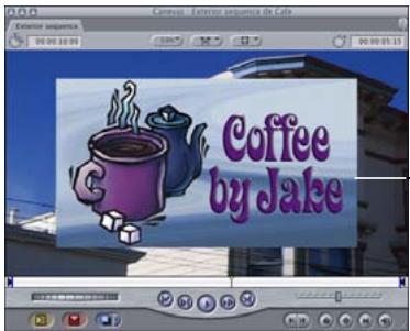 APPLE FINAL CUT EXPRESS 4 - Exemple : utilisation des paramètres d'animation et des poignées Fil de fer - 4