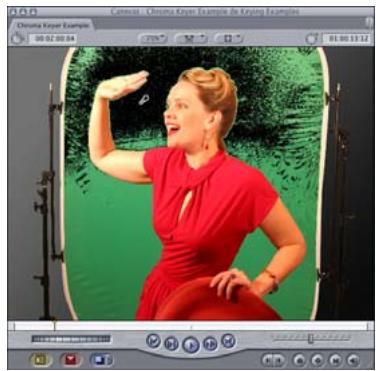 APPLE FINAL CUT EXPRESS 4 - Exemple : utilisation du filtre Manipulateur de chrominance - 2
