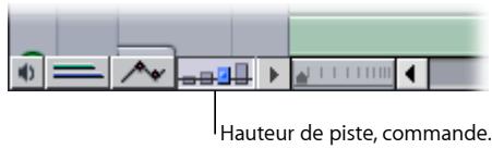 APPLE FINAL CUT EXPRESS 4 - Modification de la taille de toutes les pistes à l'aide du contrôle Hauteur de piste - 1