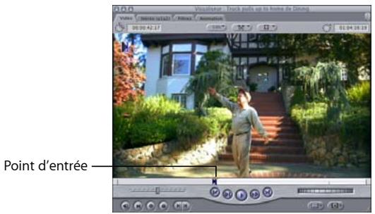 APPLE FINAL CUT EXPRESS 4 - Exemple : Montage d'un plan dans un vide de votre séquence - 1