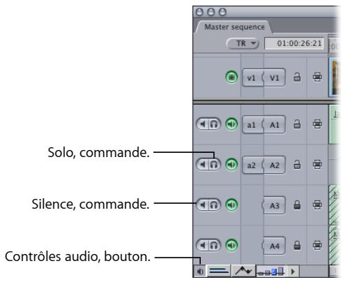 APPLE FINAL CUT EXPRESS 4 - Commandes audio - 1
