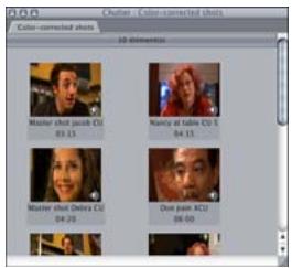 APPLE FINAL CUT EXPRESS 4 - Sélection de présentations dans le Navigateur - 3