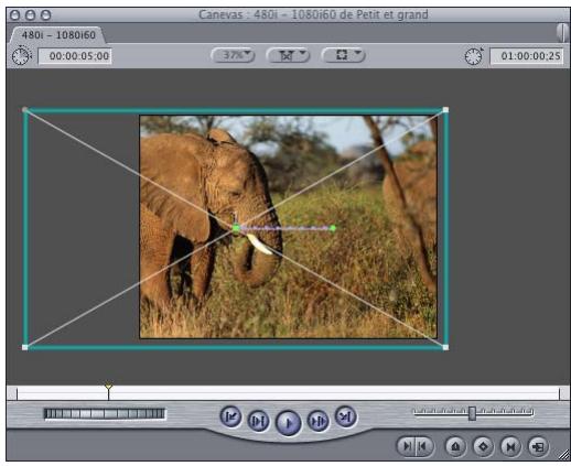 APPLE FINAL CUT EXPRESS 4 - Recadrage - 2