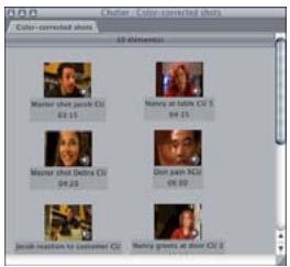 APPLE FINAL CUT EXPRESS 4 - Sélection de présentations dans le Navigateur - 2