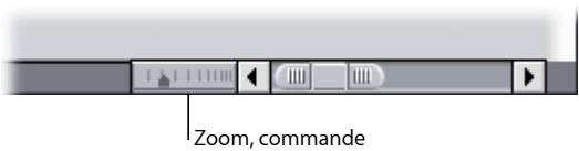 APPLE FINAL CUT EXPRESS 4 - Pour réaliser un zoom à l'aide de la réglette Zoom : - 4
