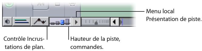APPLE FINAL CUT EXPRESS 4 - Commandes d'affichage de la Timeline - 1