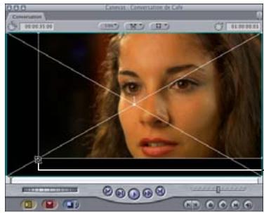 APPLE FINAL CUT EXPRESS 4 - Pour rogner un plan : - 3
