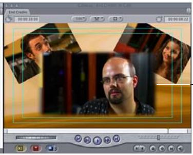 APPLE FINAL CUT EXPRESS 4 - Exemple : utilisation d'autres réglages d'animation pour affiner la présentation - 2