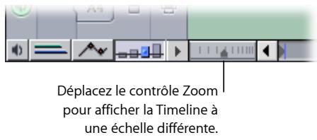 APPLE FINAL CUT EXPRESS 4 - Zoom avant et arrière dans la Timeline - 2