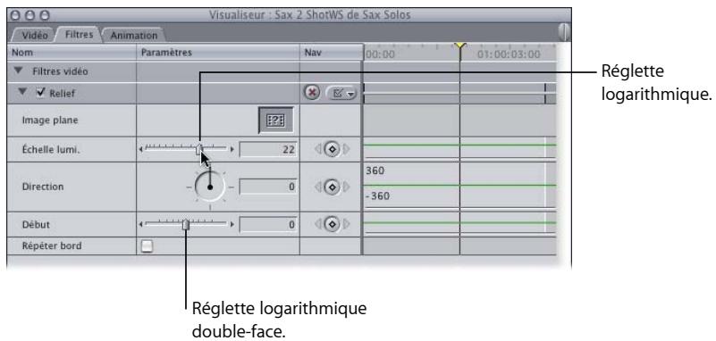 APPLE FINAL CUT EXPRESS 4 - Réglettes logarithmiques - 1