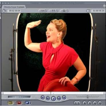 APPLE FINAL CUT EXPRESS 4 - Exemple : utilisation du filtre Manipulateur de chrominance - 7