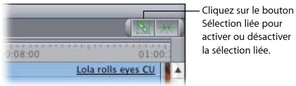 APPLE FINAL CUT EXPRESS 4 - Relations de synchronisation liée entre les plans vidéo et audio - 2
