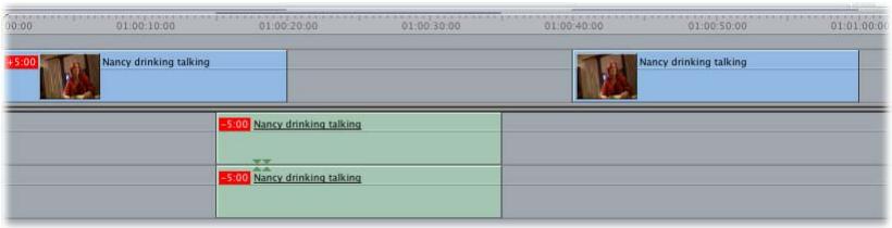 APPLE FINAL CUT EXPRESS 4 - Cas de plans liés désynchronisés - 5