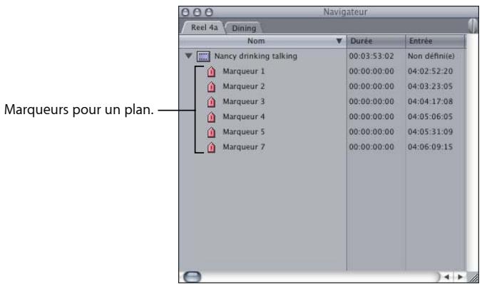 APPLE FINAL CUT EXPRESS 4 - Création automatique de sous-plans à l'aide de la fonction Détection Démarrage/Arrêt DV - 1