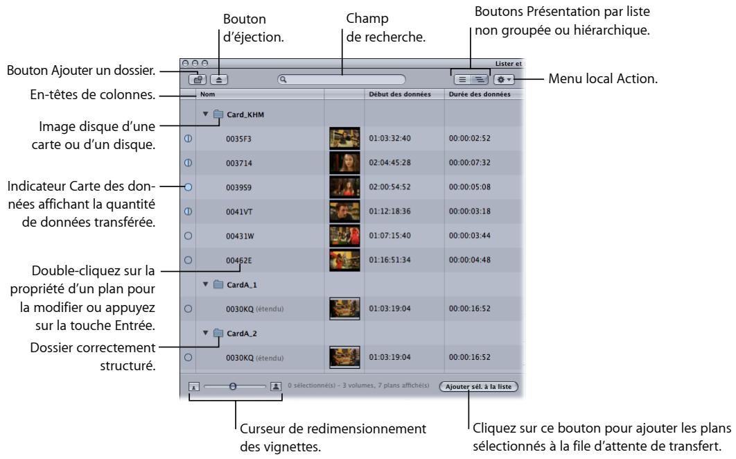 APPLE FINAL CUT EXPRESS 4 - Utilisation de la zone de navigation - 1