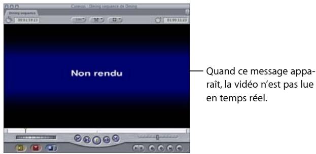 APPLE FINAL CUT EXPRESS 4 - Barres d'état de rendu audio - 1