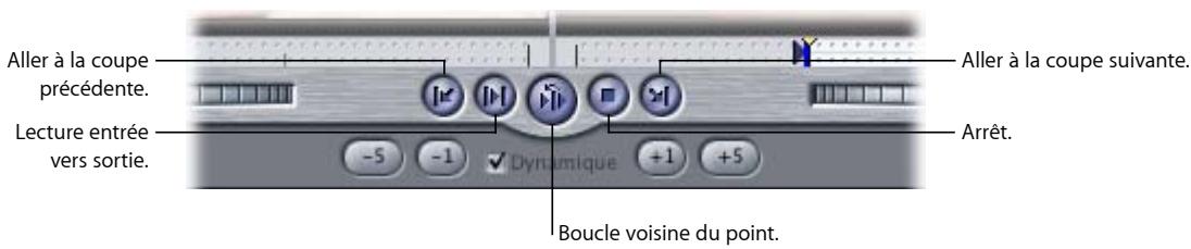 APPLE FINAL CUT EXPRESS 4 - Commandes de lecture - 1