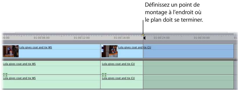 APPLE FINAL CUT PRO 6 - Exemple : backtiming d'un plan dans votre séquence - 2