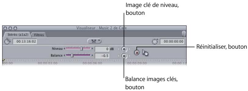 APPLE FINAL CUT PRO 6 - Création, modification et suppression d'images clés dans le Visualiseur - 1