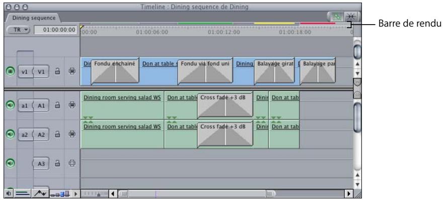 APPLE FINAL CUT PRO 6 - Preview et rendu des transitions - 1