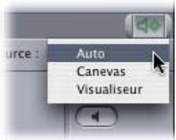 APPLE FINAL CUT PRO 6 - Menu contextuel Source - 1