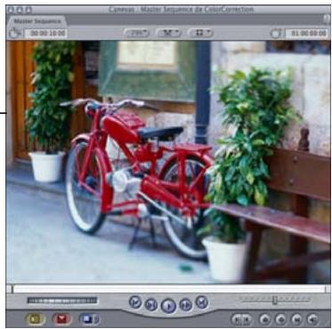 APPLE FINAL CUT PRO 6 - Exemple : utilisation des contrôles Limiter les effets pour isoler une couleur spécifique par rapport à une échelle de gris - 1