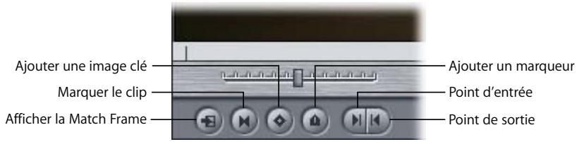 APPLE FINAL CUT PRO 6 - Commandes de marquage - 1