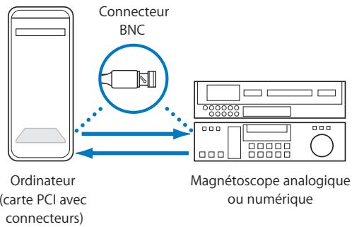 APPLE FINAL CUT PRO 6 - Carte d'interface vidéo PCI avec connecteurs intégrés - 1