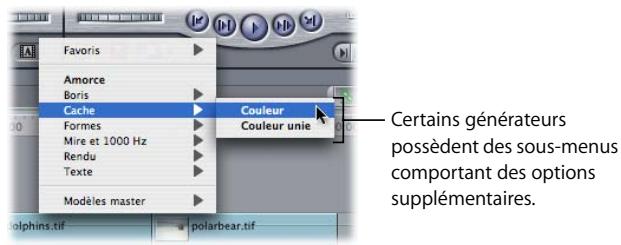 APPLE FINAL CUT PRO 6 - Création et ajout de générateurs dans des séquences - 1