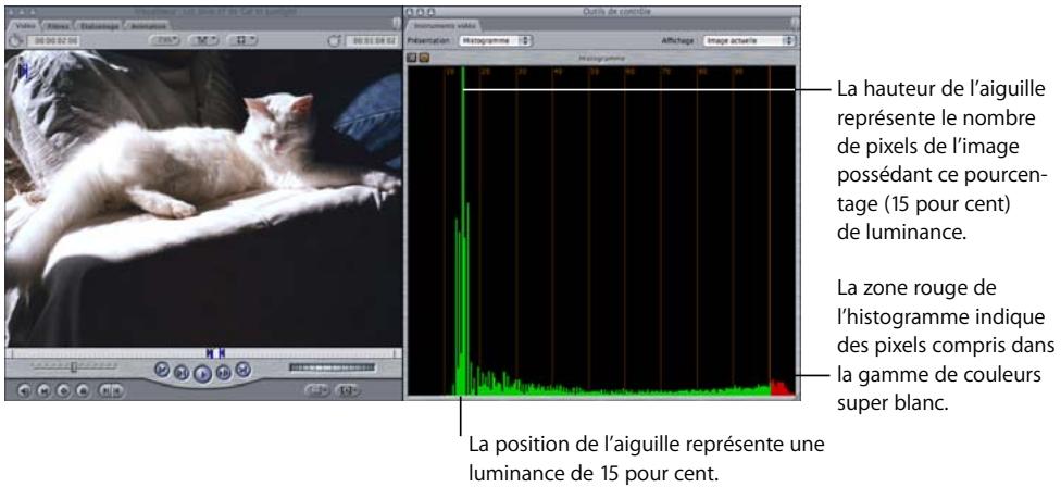 APPLE FINAL CUT PRO 6 - Apprentissage de la lecture de l'histogramme - 1