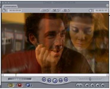 APPLE FINAL CUT PRO 6 - Exemple : modification d'opacité à l'aide des images clés - 3