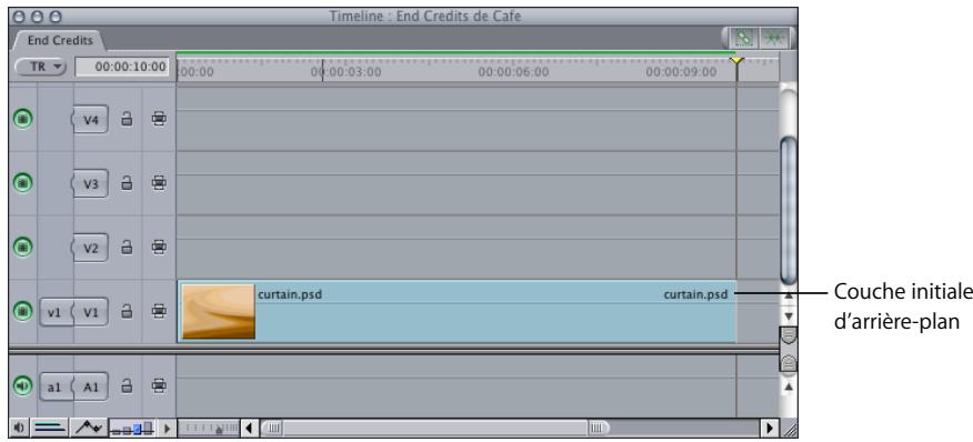 APPLE FINAL CUT PRO 6 - Exemple : utilisation des paramètres d'animation pour créer une présentation à plusieurs plans - 1