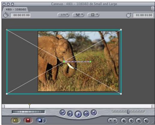 APPLE FINAL CUT PRO 6 - Recadrage - 2