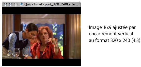 APPLE FINAL CUT PRO 6 - Conserver les proportions - 2