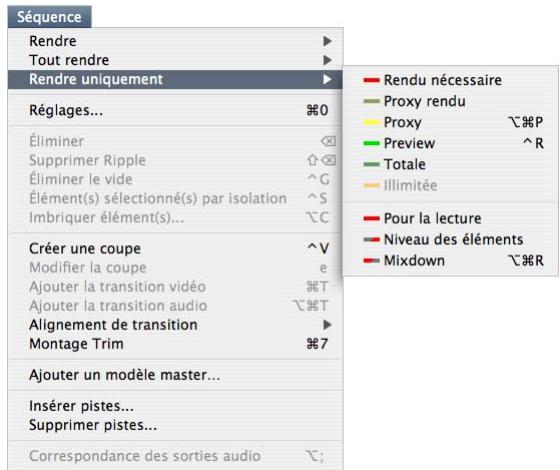 APPLE FINAL CUT PRO 6 - Rendre uniquement - 1