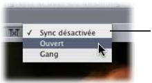 APPLE FINAL CUT PRO 6 - Synchro. tête de lecture, menu local - 1