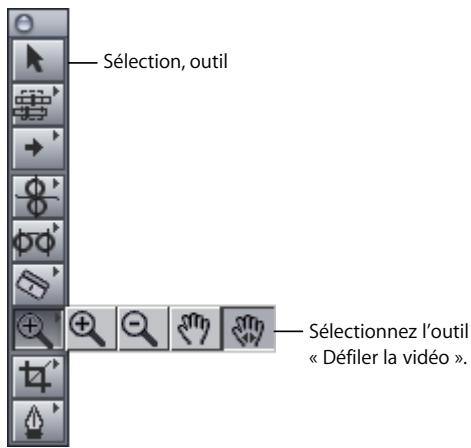 APPLE FINAL CUT PRO 6 - Exploration des plans en présentation par icônes - 1