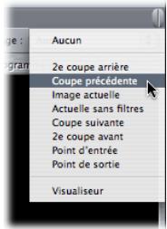 APPLE FINAL CUT PRO 6 - Options de disposition des onglets Instruments vidéo - 2